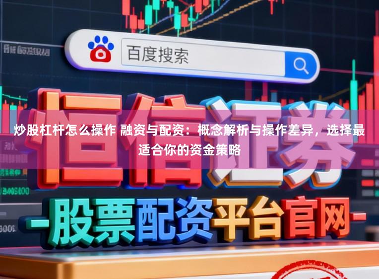 炒股杠杆怎么操作 融资与配资：概念解析与操作差异，选择最适合你的资金策略