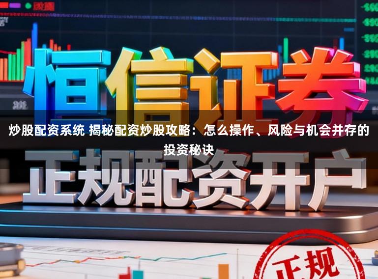 炒股配资系统 揭秘配资炒股攻略：怎么操作、风险与机会并存的投资秘诀