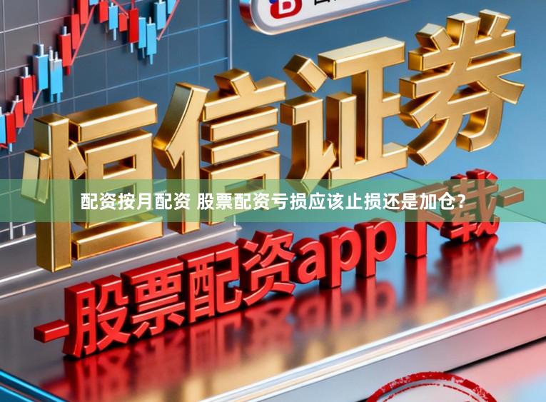 配资按月配资 股票配资亏损应该止损还是加仓？