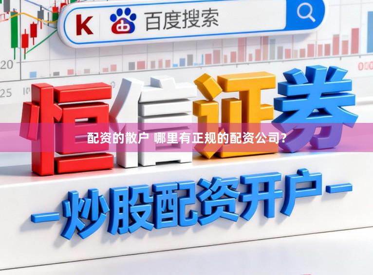 配资的散户 哪里有正规的配资公司？