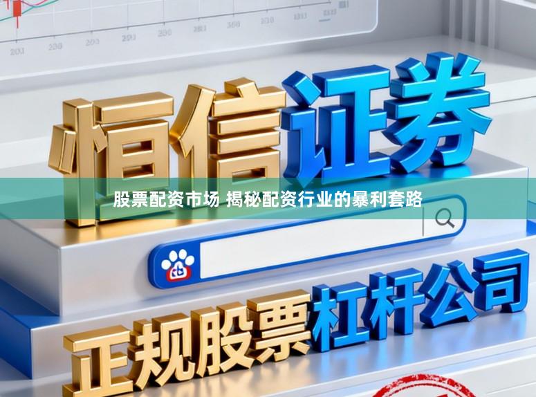 股票配资市场 揭秘配资行业的暴利套路