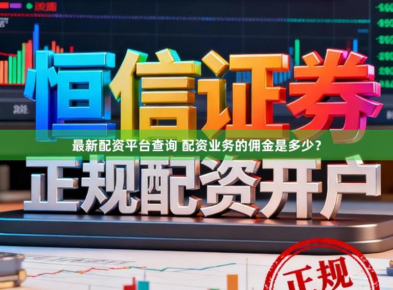 最新配资平台查询 配资业务的佣金是多少？